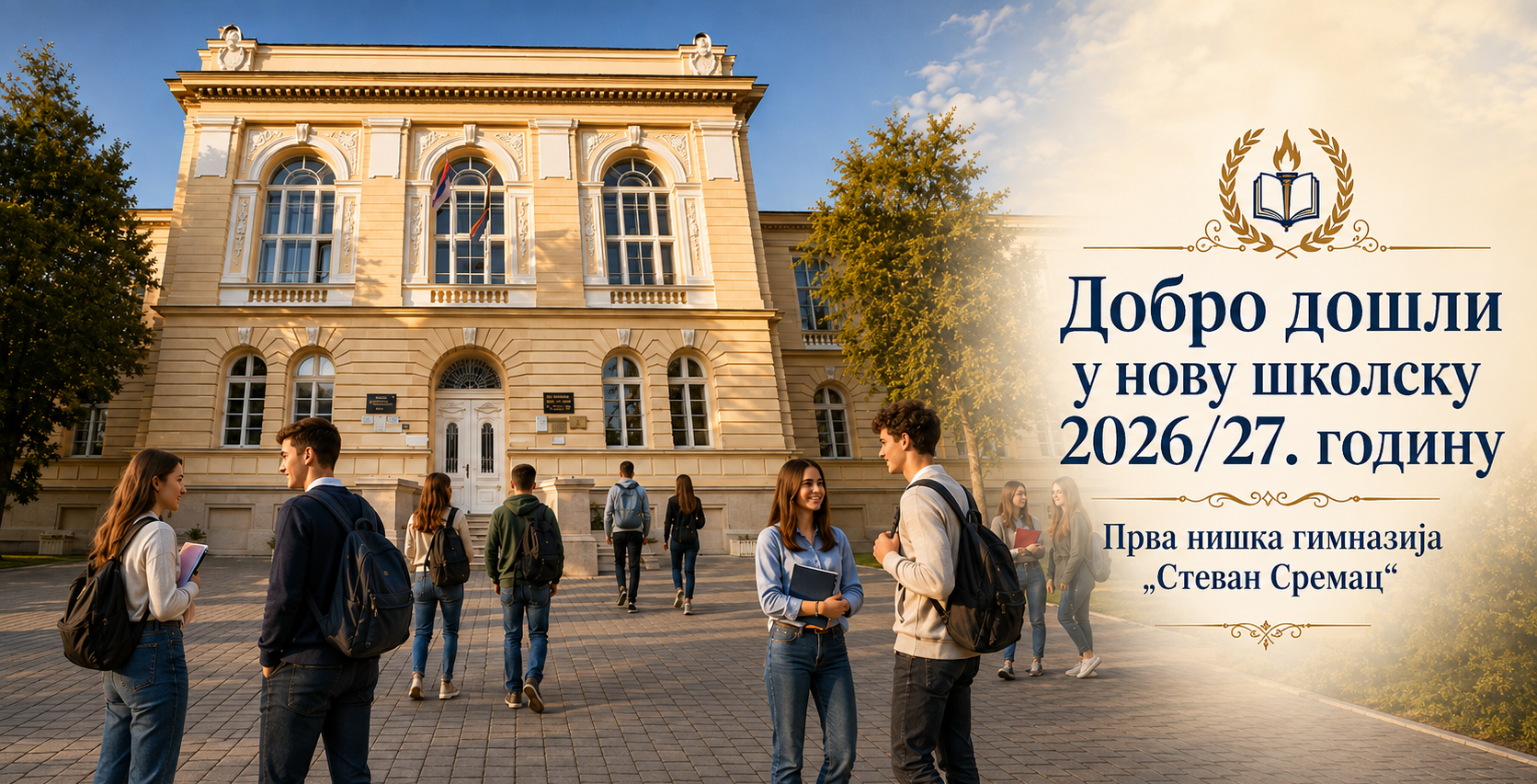Фотографија уз вест: ОБАВЕШТЕЊЕ О ПОЧЕТКУ ШКОЛСКЕ 2026/2027. ГОДИНЕ
